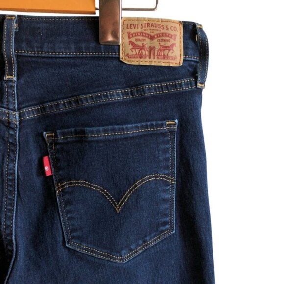 Levi’s 311 Shaping Skinny Jeans Dark Wash Size 28 Darkest Sky - Picture 11 of 15